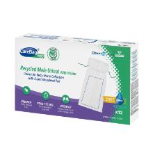 CareBag urinaal met houder man 700ml wegwerp gerecycled Artikel foto