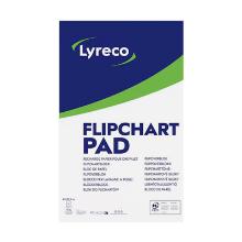 Flipover papier effen/geruit 63x97,5cm 60g 50 vel 5 rollen Lyreco Artikel foto