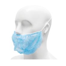 Baardmasker PP non woven, elastiek blauw, one size Artikel foto