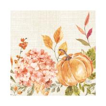 Servet 3 laags 33X33CM Spicy Pumpkin Artikel foto