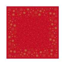 Napperon D/S 84X84CM Stargazing Red Artikel foto