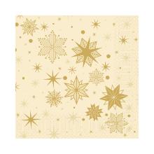 Servet 3 laags 40X40CM Stargazing Cream Artikel foto