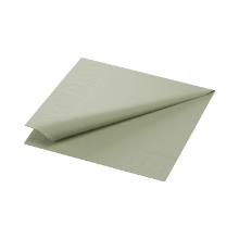 Tissue servet 33x33cm pistache groen 3-laags Duni Artikel foto