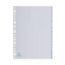 Tabbladen A4 18-gaats PP 26 tabs A-Z wit Artikel foto