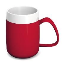 Thermobeker rood/wit PP 260cc Artikel foto