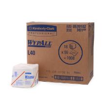 Wypall L40 poetsdoek en handdoek 1 laags wit 30,4x31,7cm 56vel Artikel foto