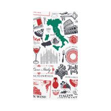 Servet 1/8 vouw Viva Italia 2-laags 40x40cm Artikel foto