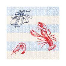 Servet Sea Delights 3-laags 33x33cm Artikel foto