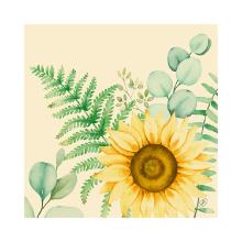 Servet Sunflower Dreams Bio Dunisoft 40x40cm Artikel foto