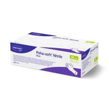 Peha-soft nitrile blue handschoen L Artikel foto