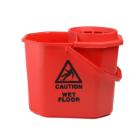 Taski spaanse mopemmer 10ltr met korf rood Artikel foto