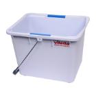 Vileda origo emmer met blauwe clip dubbele emmer combinatie 15ltr grijs Artikel foto