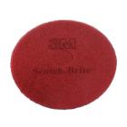 3M vloer pad 17inch-43cm polyester rood Artikel foto