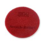 3M Scotch-Brite vloer pad 12inch-31cm polyester rood Artikel foto