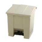 Afvalbak pedaalemmer step-on 30ltr beige PE Rubbermaid Artikel foto