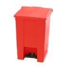 Afvalbak pedaalemmer step-on classic 45ltr PE rood Rubbermaid Artikel foto