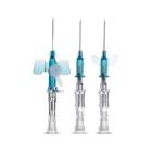 Infuusnaald Safetouch 22G 0,8x32mm met bijspuitpoort en vleugels blauw Nipro Artikel foto