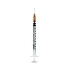 Spuit 3-delig 1ml luer slip met naald 25Gx16mm Nipro Artikel foto