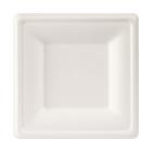 Bord ecoecho 160x160mm wit suikerriet Artikel foto