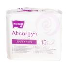 Absorgyn 35x11cm zonder barri&egrave;relaag A15 inlegverband Artikel foto