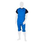 Hansop jersey met rugrits korte mouw en pijp maat L blauw 251 Artikel foto