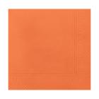 Servet 4-vouw oranje 2 laags tissue 33x33 Artikel foto