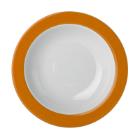 Bord diep Fel en Fris oranje 220mm Artikel foto