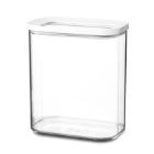 Voorraaddoos modula 1.5ltr transparant/wit san Mepal Artikel foto
