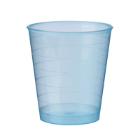 HPM medicijnbeker 30ml blauw diameter 35x42mm hoog pp Artikel foto