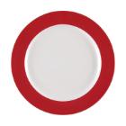 Bord plat Meran 170mm wit dekor robijnrood Seltmann Artikel foto