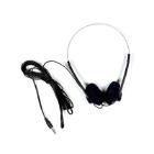 Clinical hoofdtelefoon disposable stereo 2mtr snoer zwart Artikel foto