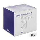 BD Microlance3 injectienaald 16G 1,6x40mm wit Artikel foto