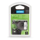 Dymo D1 etiketteerlint labeltape 12mmx3.5m nylon zwart op wit Artikel foto