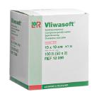 LR Vliwasoft non-woven splitkompres 10x10cm steriel 4 laags Artikel foto