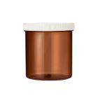 Tabletflacon 250ml met dop bruin Artikel foto