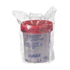 Sperma/urine potje 125ml, rood deksel, steriel Artikel foto