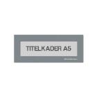Titelkader A5 zilver Artikel foto