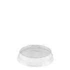 Deksel bio met kruis diam. 76mm tbv glas 284ml transparant pla Artikel foto