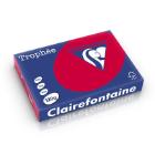 Clairefontaine trophée 1218 gekleurd A4 papier 120gr kersenrood Artikel foto