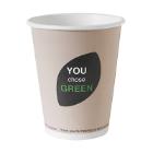 Beker eco thank you 240ml karton/pla Artikel foto