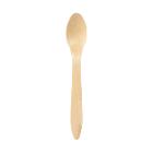 Lepel dinner biopak 190mm gewaxt hout Artikel foto