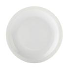 Bord 190mm met smalle rand wit porselein Profijt Artikel foto
