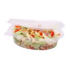 Bak met deksel 760ml 200x165x52mm rpet transparant Artikel foto