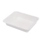 Duniform menuschaal bak 1-vak 1200ml wit 225x175x43mm cpet Artikel foto