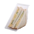 Box sandwich driehoek glashelder 185x90x85mm rpet Artikel foto