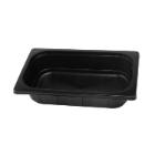 Duniform 1/4 gastronorm menuschaal 1-vak 1650ml zwart 265x161x60mm pp Artikel foto