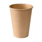 Koffiebeker biopak 210ml bruin karton/pla Artikel foto