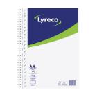 Lyreco collegedictaat spiraalschrift A4+ gelijnd 80 vellen 23 perforaties Artikel foto