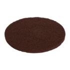 3M Scotch-Brite vloer pad 17inch-43cm polyester bruin Artikel foto