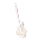 Toiletgarnituur wandmodel met randenreiniger wit 10x13x37cm Artikel foto